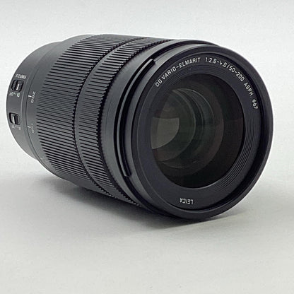 【全額返金保証】【最速発送】Panasonic LEICA DG VARIO-ELMARIT 50-200mm/F2.8-4.0 ASPH./POWER O.I.S. H-ES50200 超美品 動作確認済