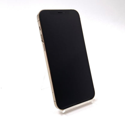 【全額返金保証】【最速発送】Apple iPhone iPhone 12 Pro 256GB ゴールド au 白ロム 動作確認済 86%