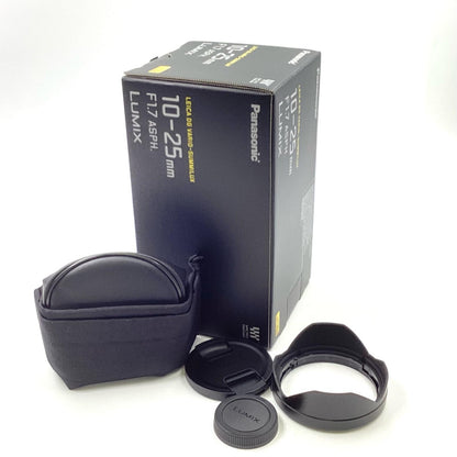 【全額返金保証】【最速発送】Panasonic LEICA DG VARIO-SUMMILUX 10-25mm/F1.7 ASPH. H-X1025 超美品 動作確認済