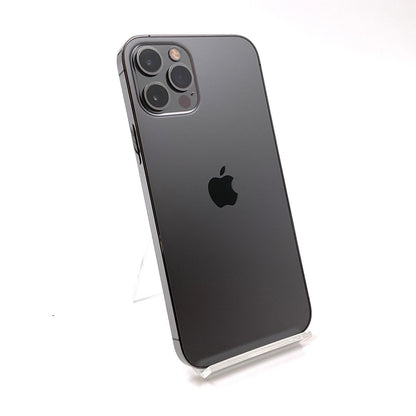 【全額返金保証】【最速発送】Apple iPhone iPhone 12 Pro 256GB グラファイト Softbank 白ロム 美品 動作確認済 86%