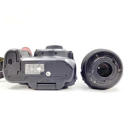 【全額返金保証】【最速発送】Nikon デジタル一眼 D5000 レンズキット ブラック 動作確認済
