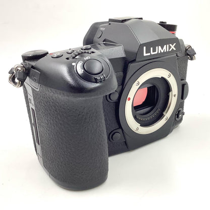 【全額返金保証】【最速発送】Panasonic デジタル一眼 LUMIX DC-G9 ボディ ブラック 美品 動作確認済