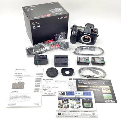 【全額返金保証】【最速発送】Panasonic デジタル一眼 LUMIX DC-G9 ボディ ブラック 美品 動作確認済