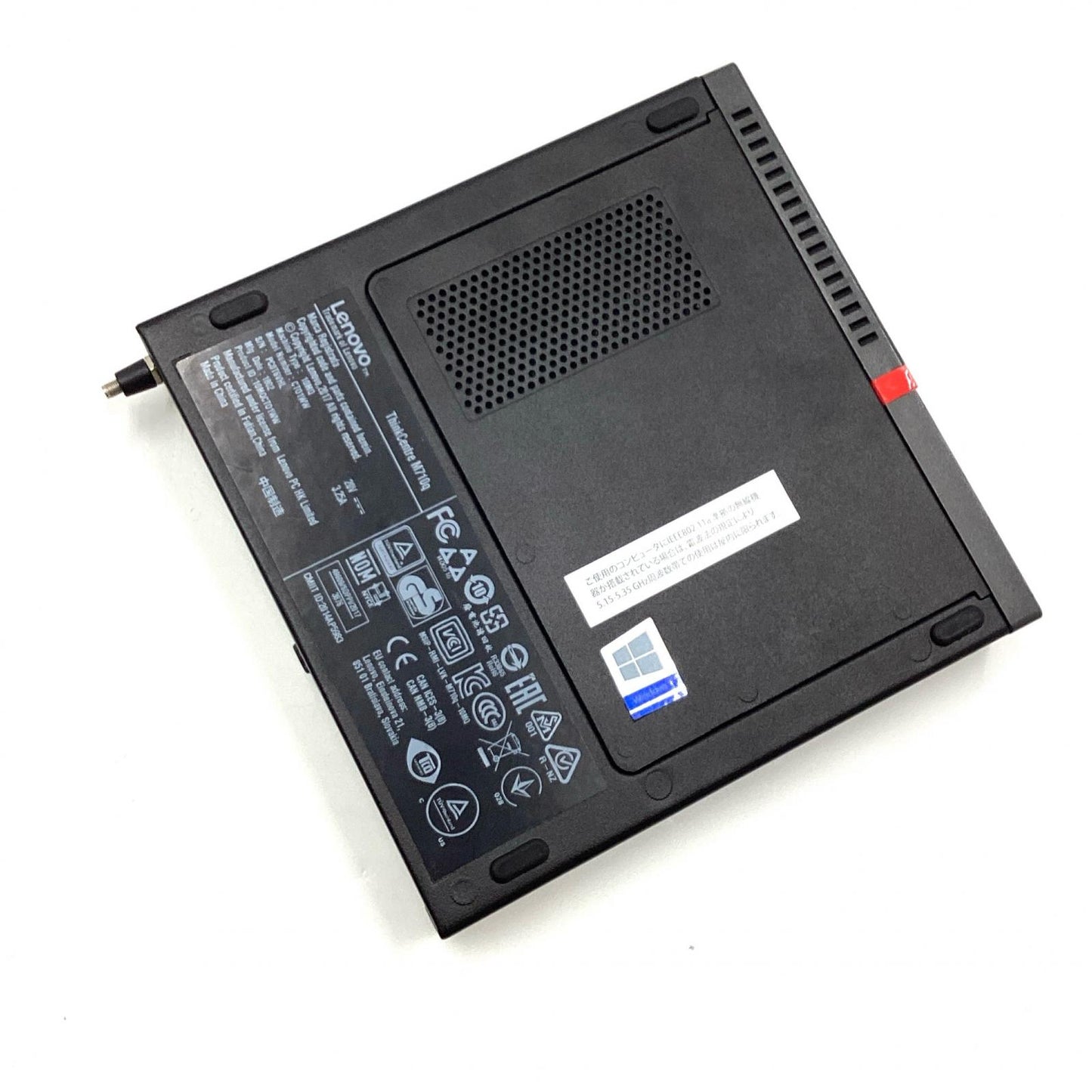 【全額返金保証】【最速発送】Lenovo ThinkCenter M710q CT01WW Intel Core i5-7400T CPU @ 2.40GHz 8GB 動作確認済