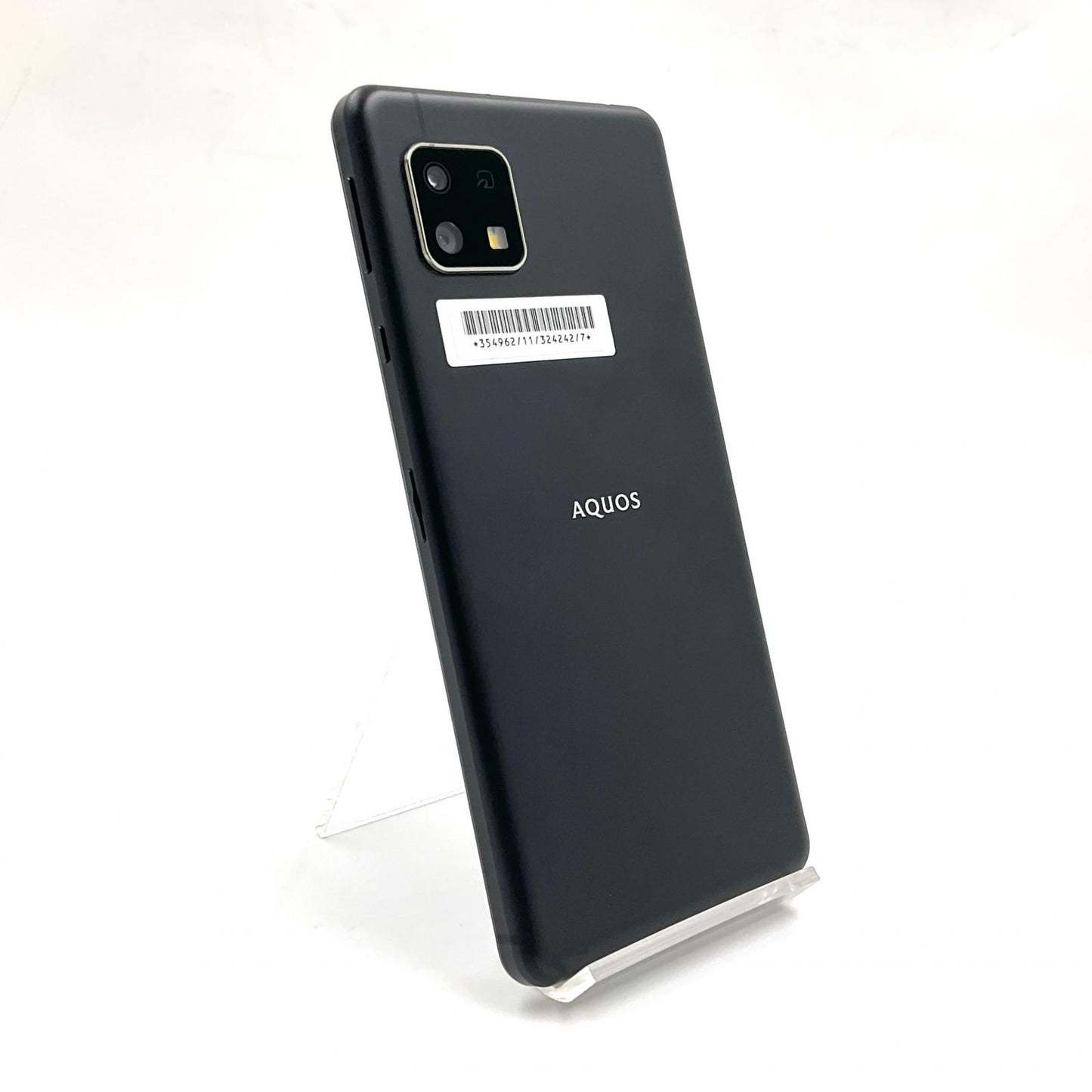 【全額返金保証】【最速発送】SHARP AQUOS sense4 basic 64GB ブラック Softbank A003SH 白ロム 超美品 動作確認済