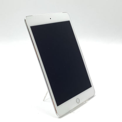 【最速発送】Apple iPad mini 7.9インチ 第4世代 128GB シルバー WiFi+Cellular au 白ロム【難有】