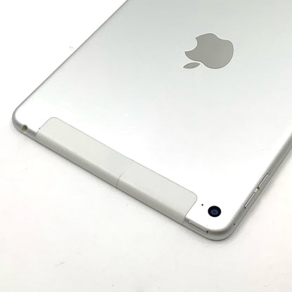 【最速発送】Apple iPad mini 7.9インチ 第4世代 128GB シルバー WiFi+Cellular au 白ロム【難有】