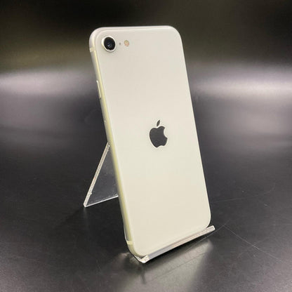 【全額返金保証】【最速発送】Apple iPhone iPhone SE（第2世代） 64GB ホワイト docomo 白ロム 動作確認済 80%