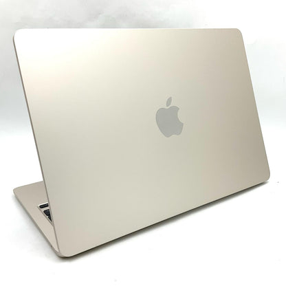 【全額返金保証】【最速発送】Apple MacBook Air 13インチ 2022 Apple M2 16GB SSD 512GB スターライト 100% 超美品 動作確認済