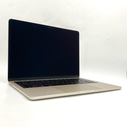 【全額返金保証】【最速発送】Apple MacBook Air 13インチ 2022 Apple M2 16GB SSD 512GB スターライト 100% 超美品 動作確認済