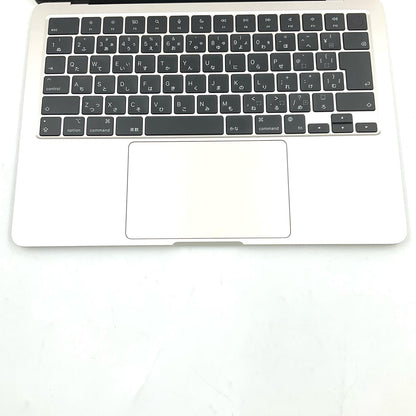 【全額返金保証】【最速発送】Apple MacBook Air 13インチ 2022 Apple M2 16GB SSD 512GB スターライト 100% 超美品 動作確認済