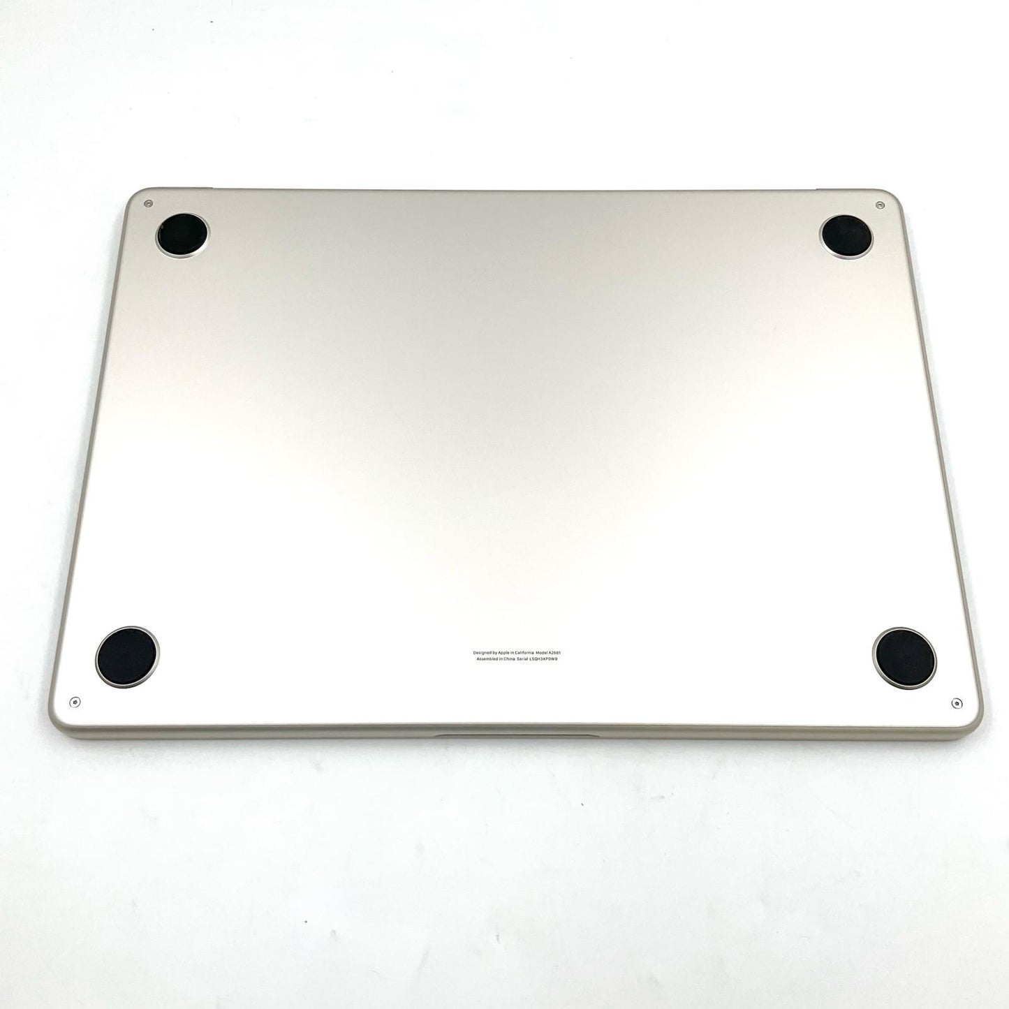 【全額返金保証】【最速発送】Apple MacBook Air 13インチ 2022 Apple M2 16GB SSD 512GB スターライト 100% 超美品 動作確認済