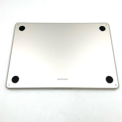 【全額返金保証】【最速発送】Apple MacBook Air 13インチ 2022 Apple M2 16GB SSD 512GB スターライト 100% 超美品 動作確認済