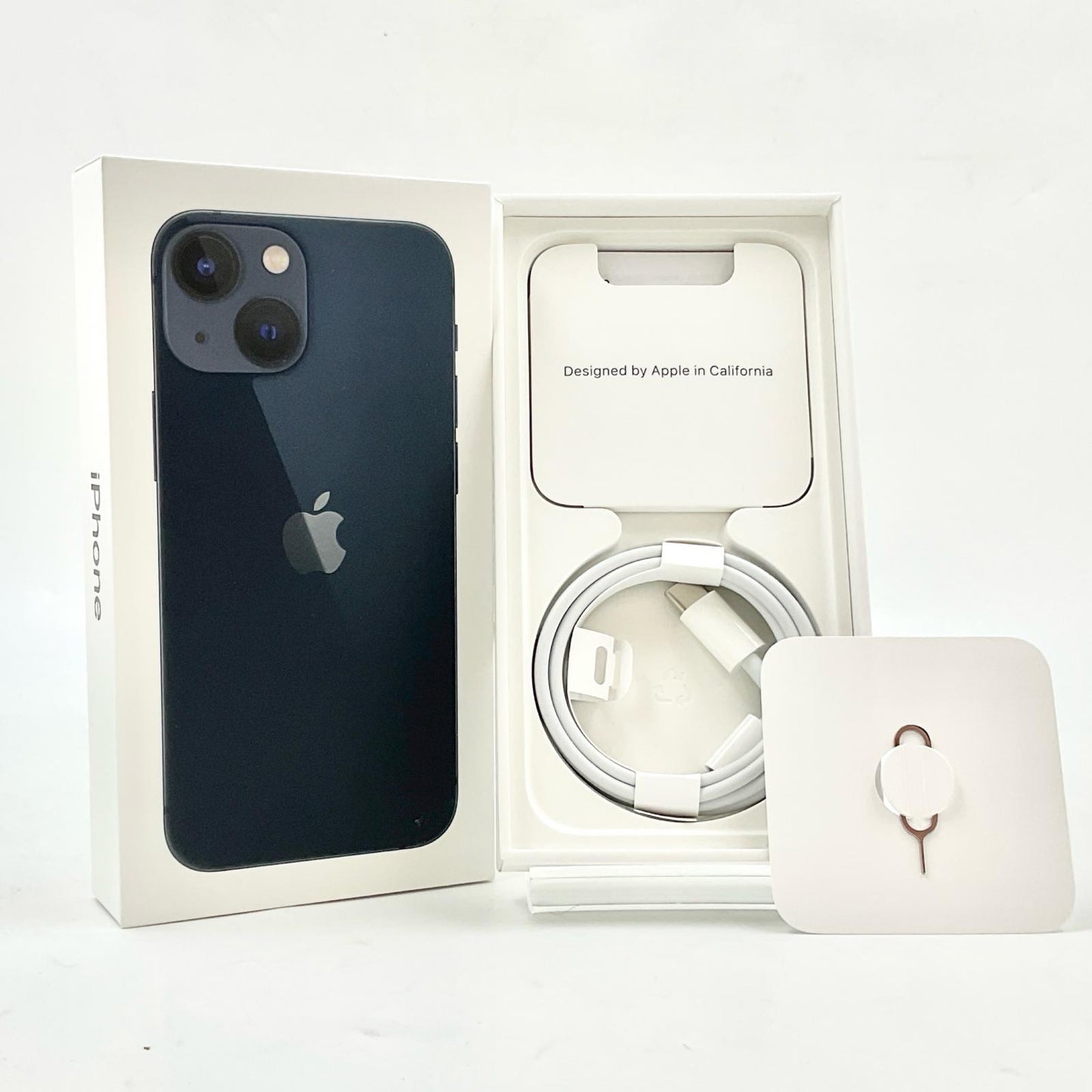 【全額返金保証】【最速発送】Apple iPhone iPhone mini 13 128GB ミッドナイト au 白ロム 動作確認済 84%