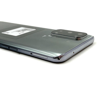 【最速発送】OPPO Reno 5 A 128GB シルバーブラック Softbank SIMフリー A103OP 白ロム【難有】