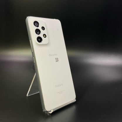 【全額返金保証】【最速発送】SAMSUNG Galaxy A53 128GB オーサムホワイト docomo SC-53C 白ロム 超美品 動作確認済
