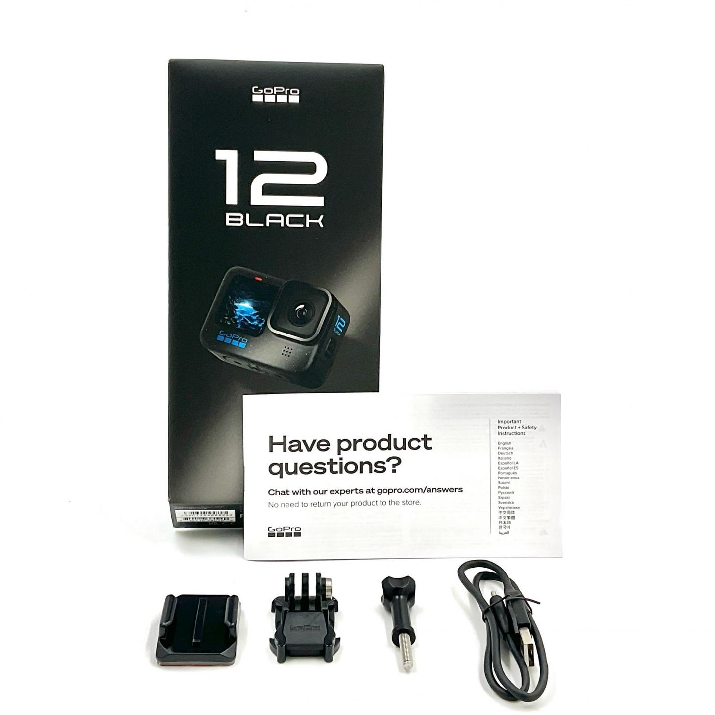 【全額返金保証】【最速発送】GoPro HERO12 BLACK CHDHX-121-FW 動作確認済