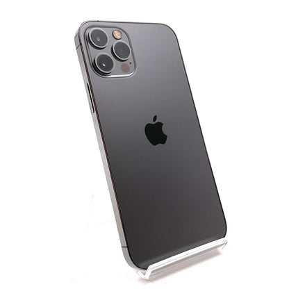 【全額返金保証】【最速発送】Apple iPhone iPhone 12 Pro 256GB グラファイト au 動作確認済 85%