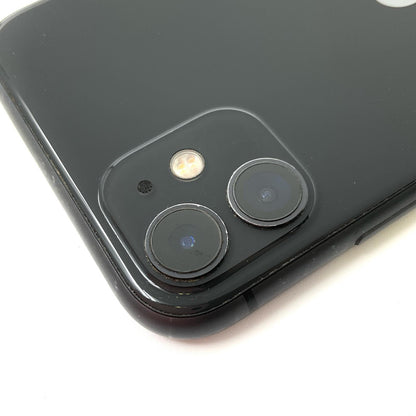 【最速発送】Apple iPhone iPhone 11 128GB ブラック au 白ロム【難有】 70%