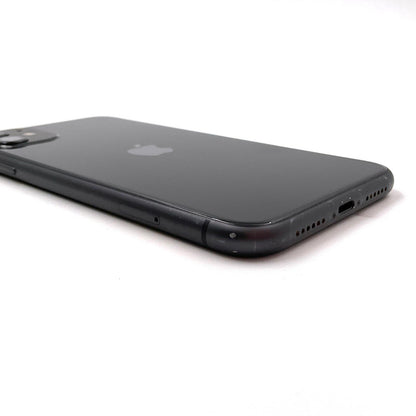 【最速発送】Apple iPhone iPhone 11 128GB ブラック au 白ロム【難有】 70%