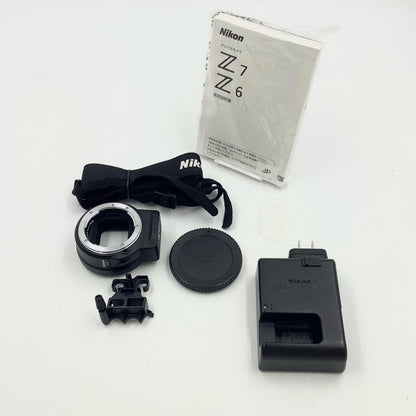 【全額返金保証】【最速発送】Nikon デジタル一眼 Z 7 FTZ マウントアダプターキット ブラック 動作確認済