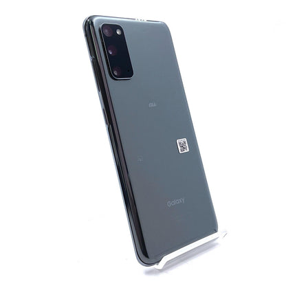 【最速発送】SAMSUNG Galaxy S20 5G 128GB コスミックグレー au SCG01 白ロム【難有】