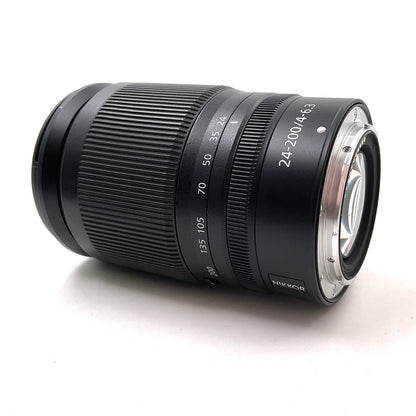 【全額返金保証】【最速発送】Nikon NIKKOR Z 24-200mm f/4-6.3 VR 動作確認済