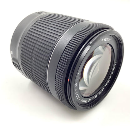【全額返金保証】【最速発送】Canon EFS 18-55mm 1:3.5-5.6 IS STM 動作確認済