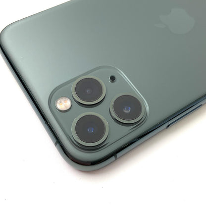 【全額返金保証】【最速発送】Apple iPhone iPhone 11 Pro 256GB ミッドナイトグリーン Softbank 白ロム 動作確認済 84%
