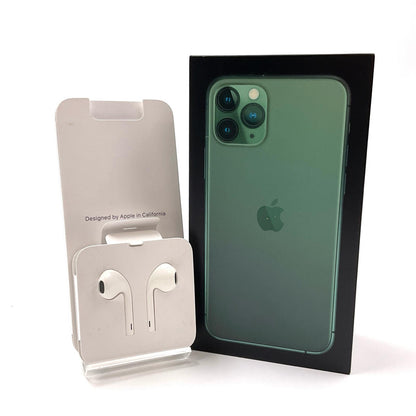 【全額返金保証】【最速発送】Apple iPhone iPhone 11 Pro 256GB ミッドナイトグリーン Softbank 白ロム 動作確認済 84%