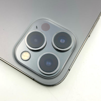 【全額返金保証】【最速発送】Apple iPhone iPhone 12 Pro Max 256GB グラファイト docomo SIMフリー 白ロム 動作確認済 81%
