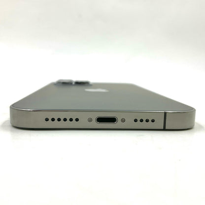 【全額返金保証】【最速発送】Apple iPhone iPhone 12 Pro Max 256GB グラファイト docomo SIMフリー 白ロム 動作確認済 81%