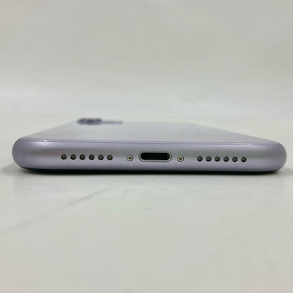 【全額返金保証】【最速発送】Apple iPhone iPhone 11 64GB パープル au SIMフリー 白ロム 動作確認済 78%