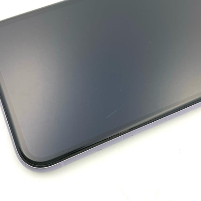 【全額返金保証】【最速発送】Apple iPhone iPhone 11 64GB パープル au SIMフリー 白ロム 動作確認済 78%
