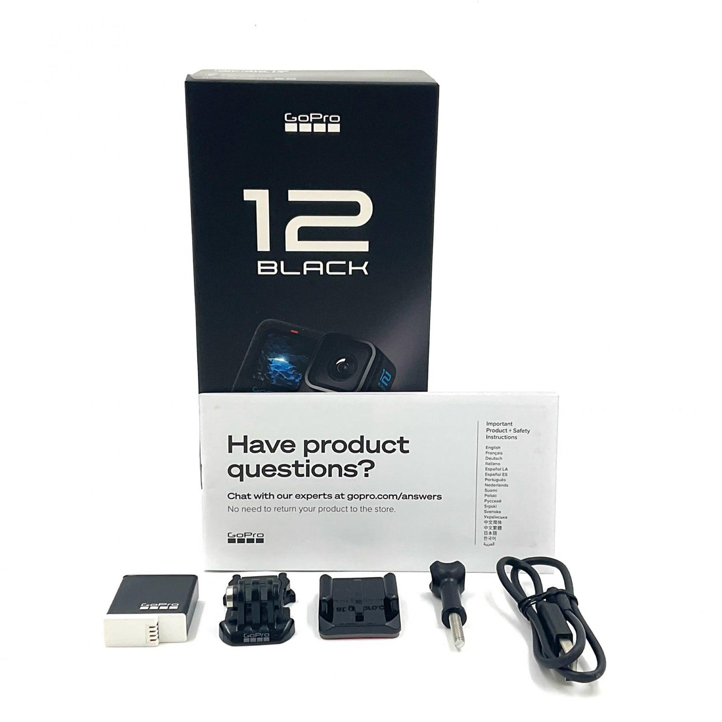 【全額返金保証】【最速発送】GoPro HERO12 BLACK CHDHX-121-FW 超美品 動作確認済