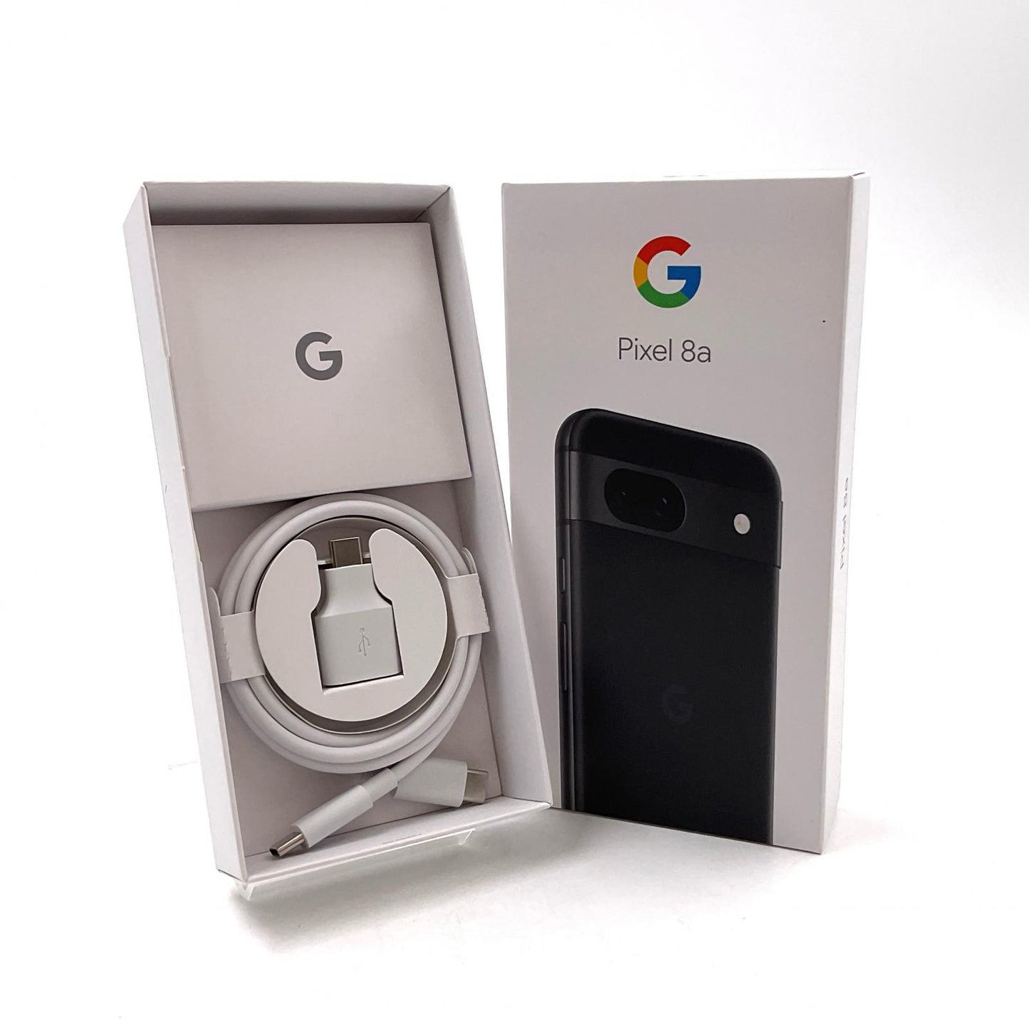 【全額返金保証】【最速発送】Google Pixel 8a 128GB オブシディアン au SIMフリー G576D 白ロム 新品未開封 即納OK