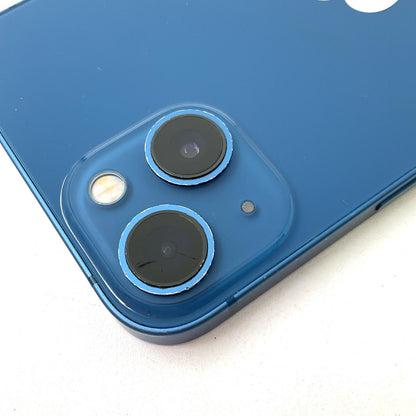 【全額返金保証】【最速発送】Apple iPhone iPhone 13 128GB ブルー au SIMフリー 動作確認済 85%