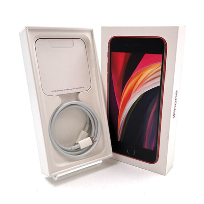 【全額返金保証】【最速発送】Apple iPhone iPhone SE（第2世代） 64GB (PRODUCT)RED Softbank SIMフリー 白ロム 超美品 動作確認済 96%