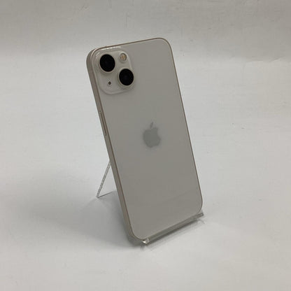 【全額返金保証】【最速発送】Apple iPhone iPhone 13 128GB スターライト SIMフリー 白ロム 美品 動作確認済 85%