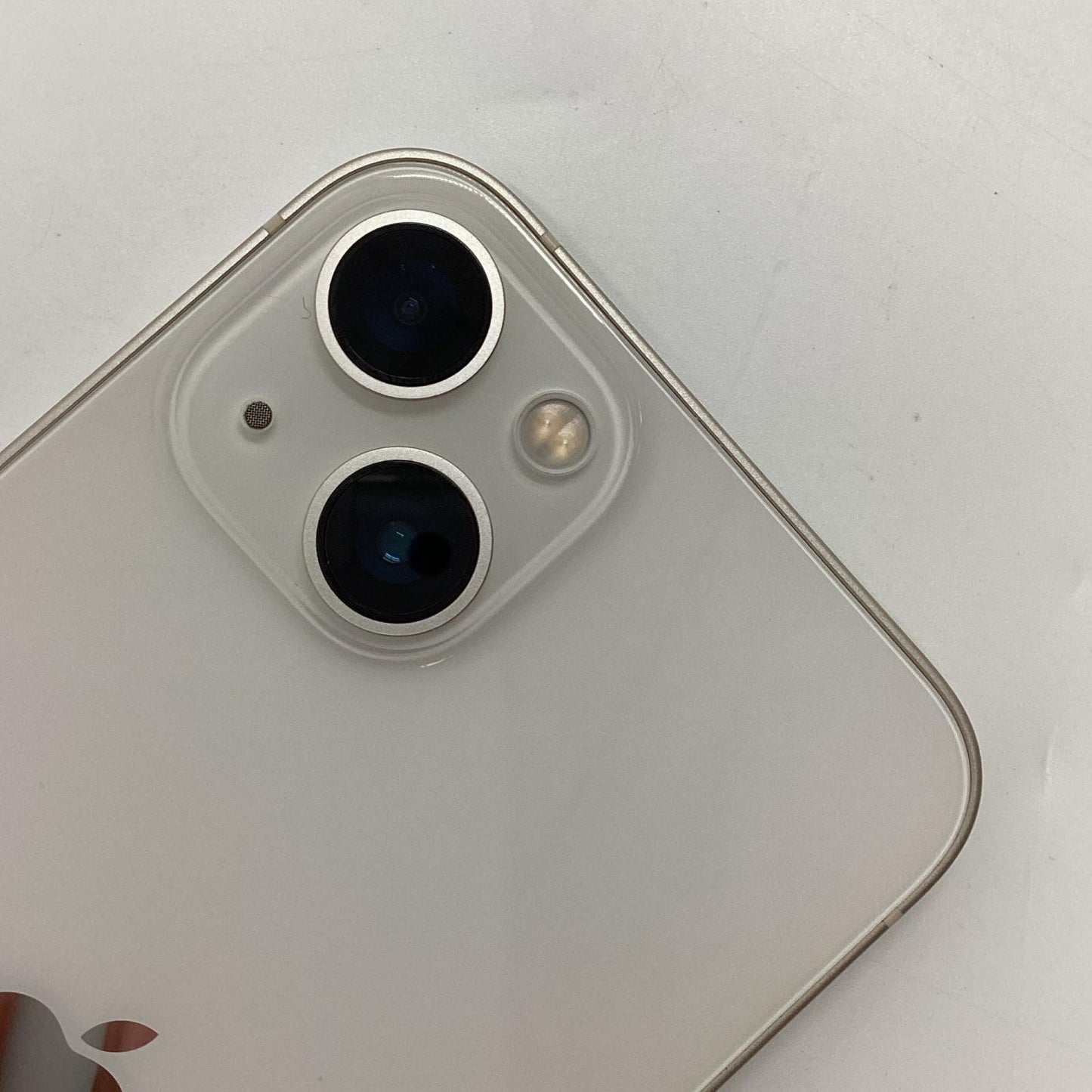 【全額返金保証】【最速発送】Apple iPhone iPhone 13 128GB スターライト SIMフリー 白ロム 美品 動作確認済 85%