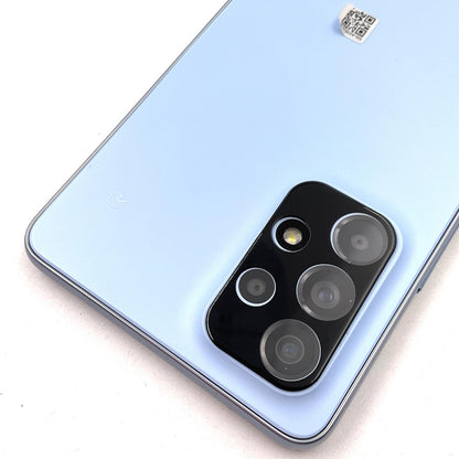 【全額返金保証】【最速発送】SAMSUNG Galaxy A53 5G 128GB オーサムブルー au SIMフリー SCG15 白ロム 動作確認済