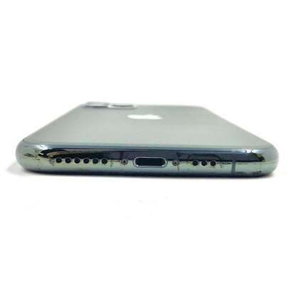 【全額返金保証】【最速発送】Apple iPhone iPhone 11 Pro 256GB ミッドナイト au SIMフリー 白ロム 美品 動作確認済 96%
