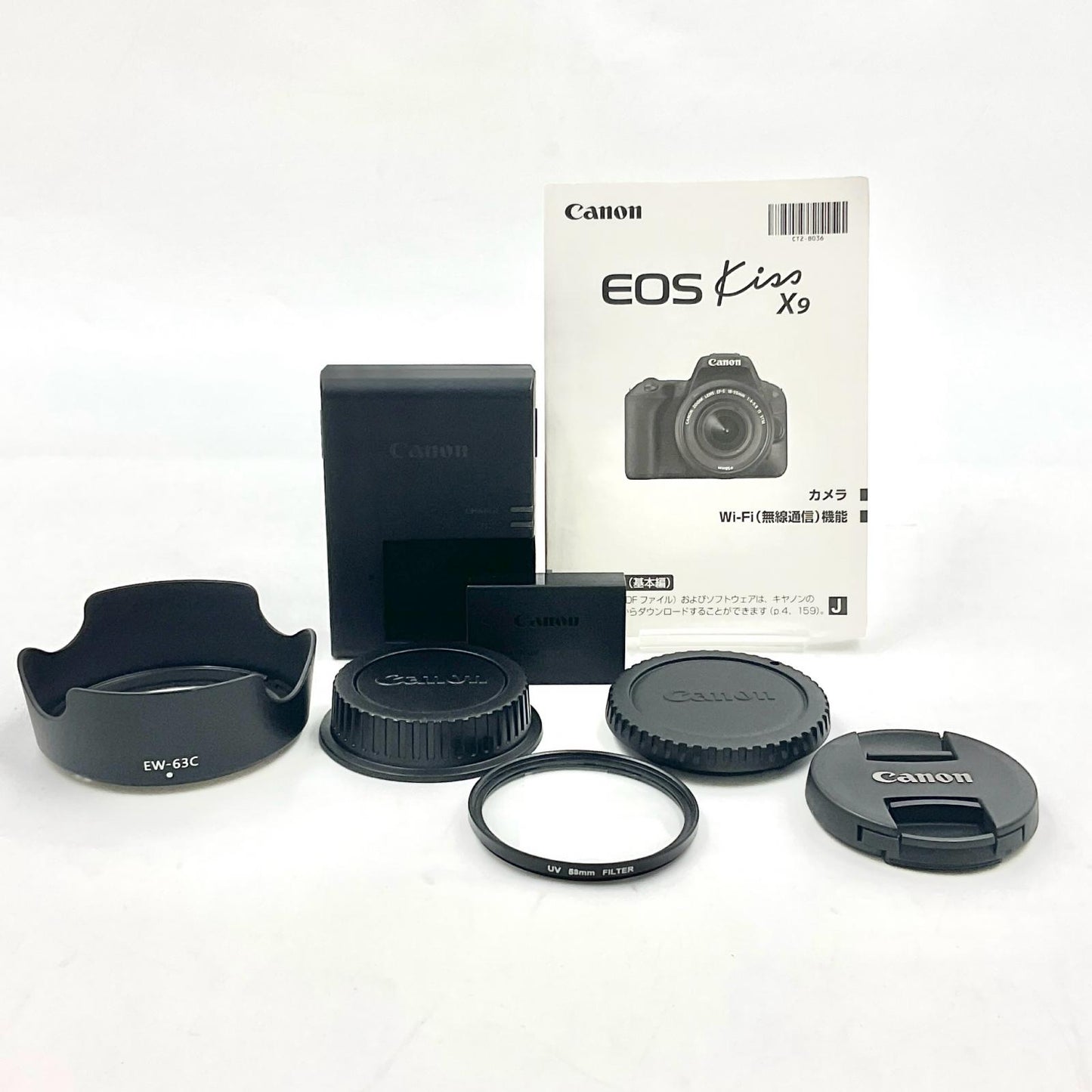 【全額返金保証】【最速発送】Canon デジタル一眼 EOS Kiss X9 EF-S18-55 IS STM レンズキット [シルバー] 美品 動作確認済