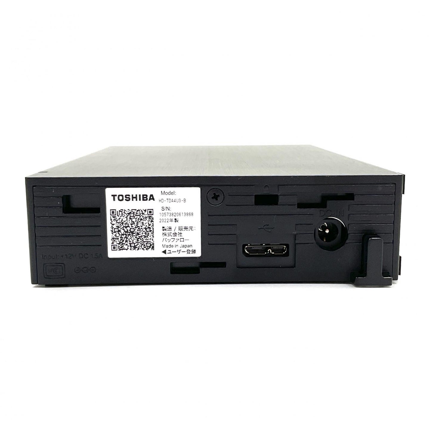 【全額返金保証】【最速発送】BUFFALO Canvio Desktop 外付けハードディスク 4TB HD-TDA4U3-B 超美品 動作確認済