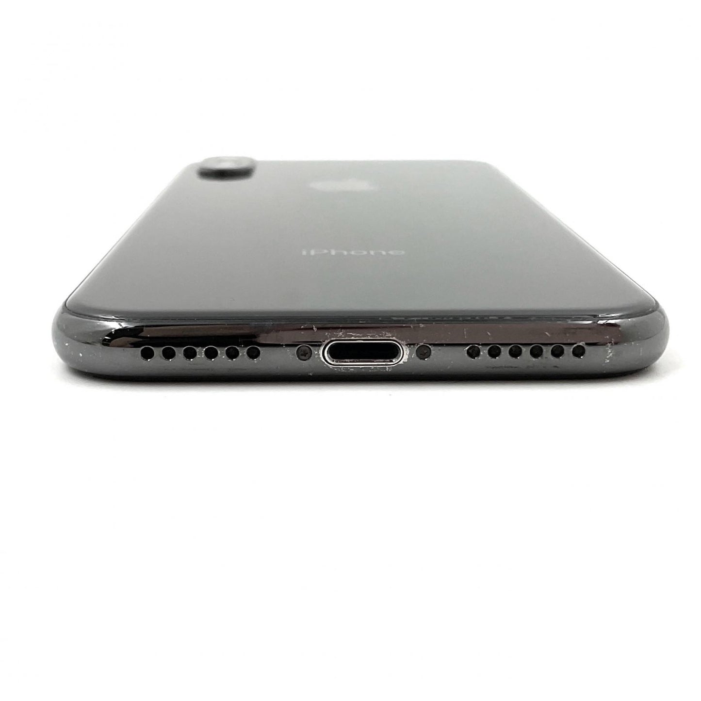 【全額返金保証】【最速発送】Apple iPhone iPhone X 256GB スペースグレイ docomo 白ロム 動作確認済 84%