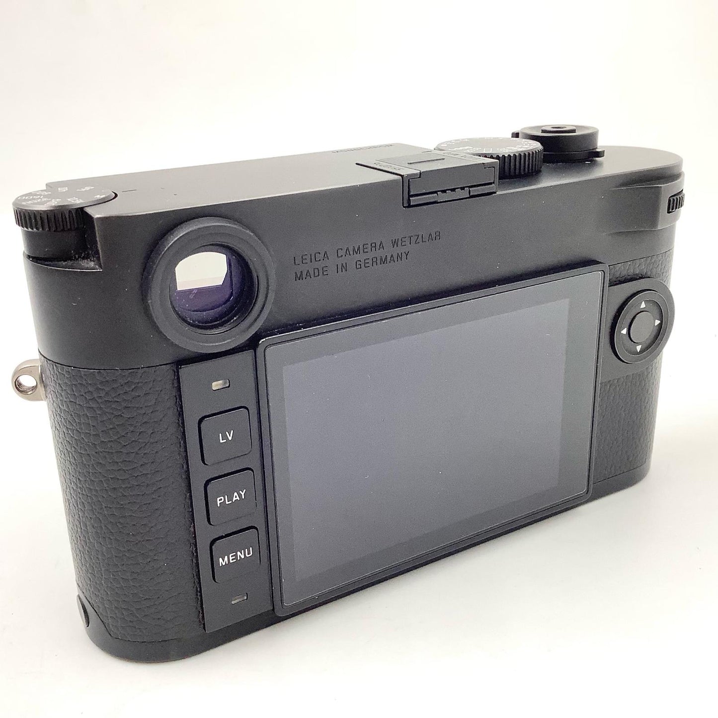 【全額返金保証】【最速発送】Leica デジタル一眼 M10 モノクローム Typ 6376 ボディ ブラック 美品 動作確認済