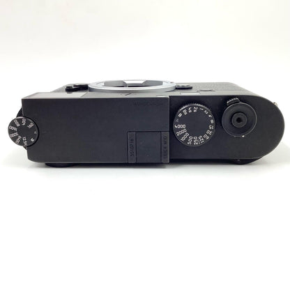 【全額返金保証】【最速発送】Leica デジタル一眼 M10 モノクローム Typ 6376 ボディ ブラック 美品 動作確認済