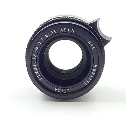 【全額返金保証】【最速発送】Leica SUMMILUX-M 35mm F/1.4 ASPH [ブラック] 美品 動作確認済