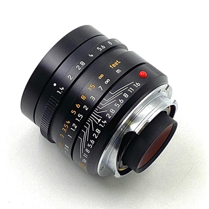 【全額返金保証】【最速発送】Leica SUMMILUX-M 35mm F/1.4 ASPH [ブラック] 美品 動作確認済