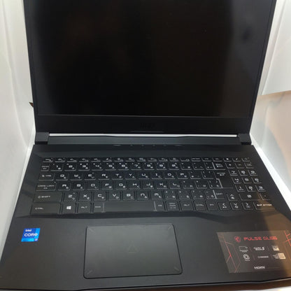 【最速発送】MSI PULSE GL66 i7-11800H 16GB SSD 512GB RTX 3050 72%【難有】